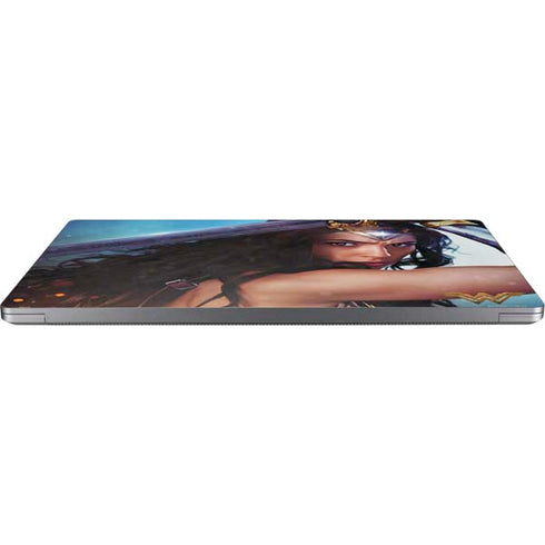 DC Comics Wonder Woman Battle Ready Poster Universal Laptop 16in (13 x 9.4in) Skin